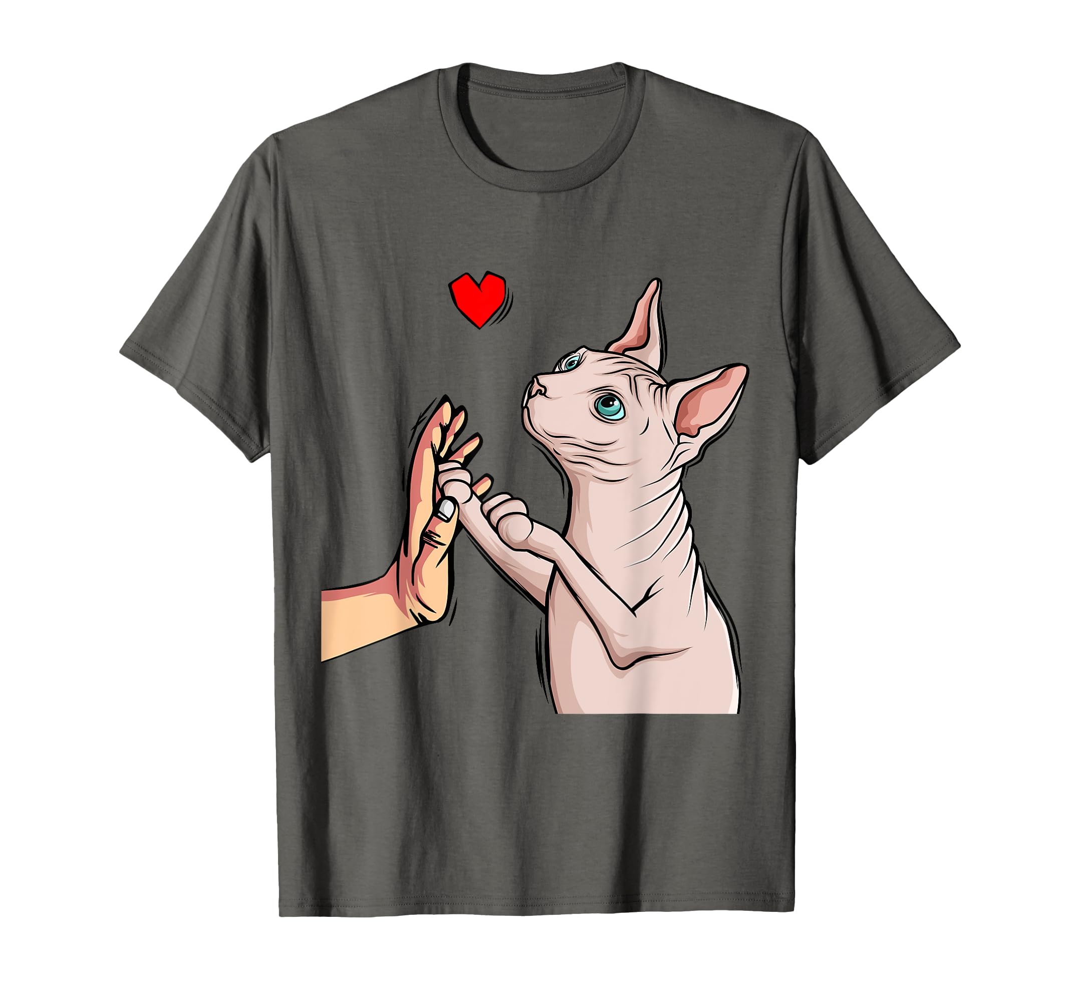 Photo 1 of **ORANGE*Sphynx Cat Sphinx Hairless Cat Owner Lovers T-Shirt for Men Women Kids