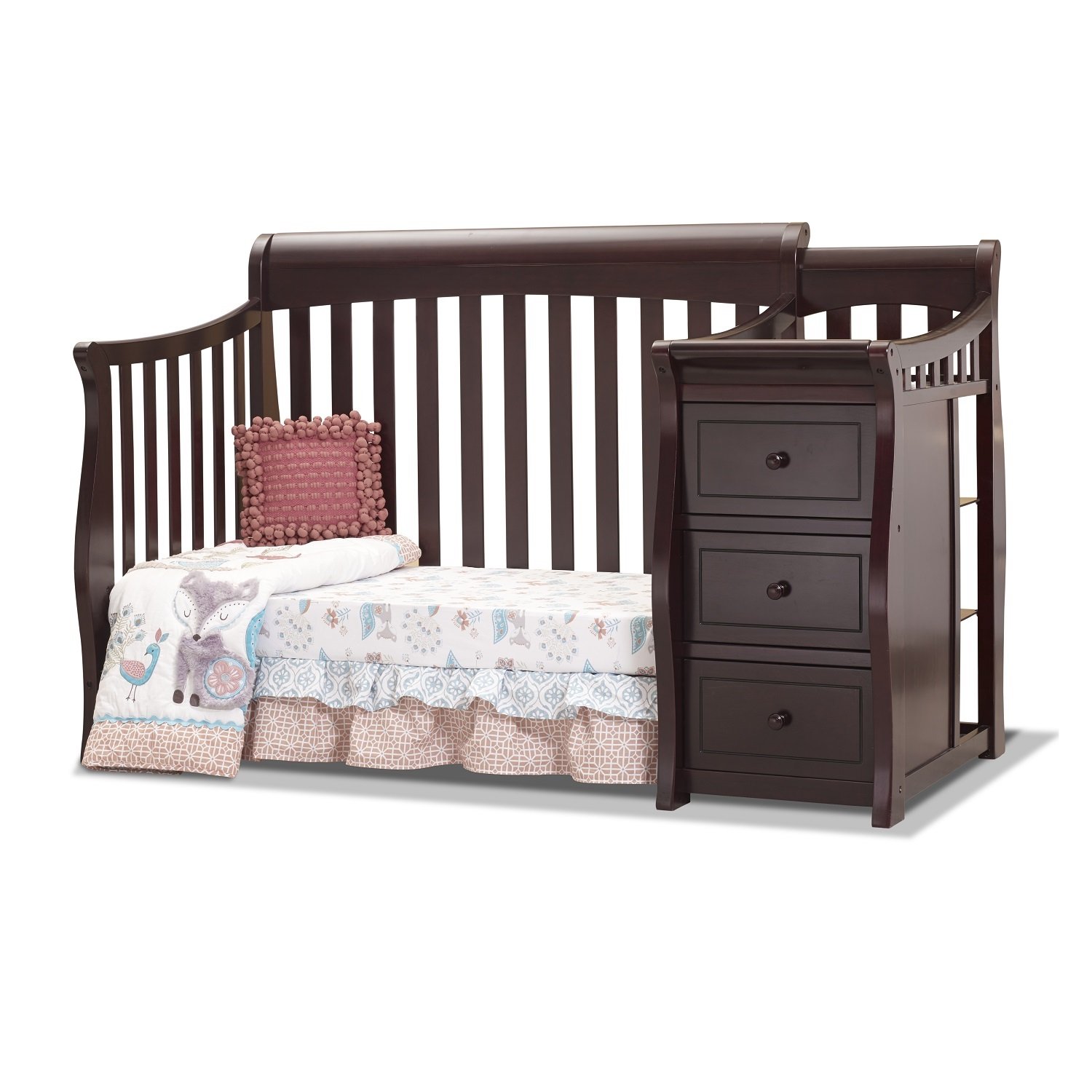 tuscany crib and changer