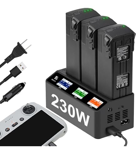 Amazon.com: DJI Mavic 3 Series 100W Battery Charging Hub : Toys