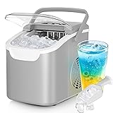 Countertop Ice Maker – 8 Bullet Ice in 6