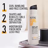 KMS CurlUp Control Cream Curly Hair Define Control Anti-Frizz Vegan PETA 150ml view 3