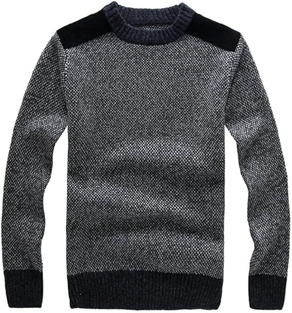 Amazon メンズ ニット セーター Uネック オシャレ トップス カジュアル セーター ドクロ柄 長袖 防寒 あったか ゴルフウェア ネイビー Live Shop Xl セーター 通販