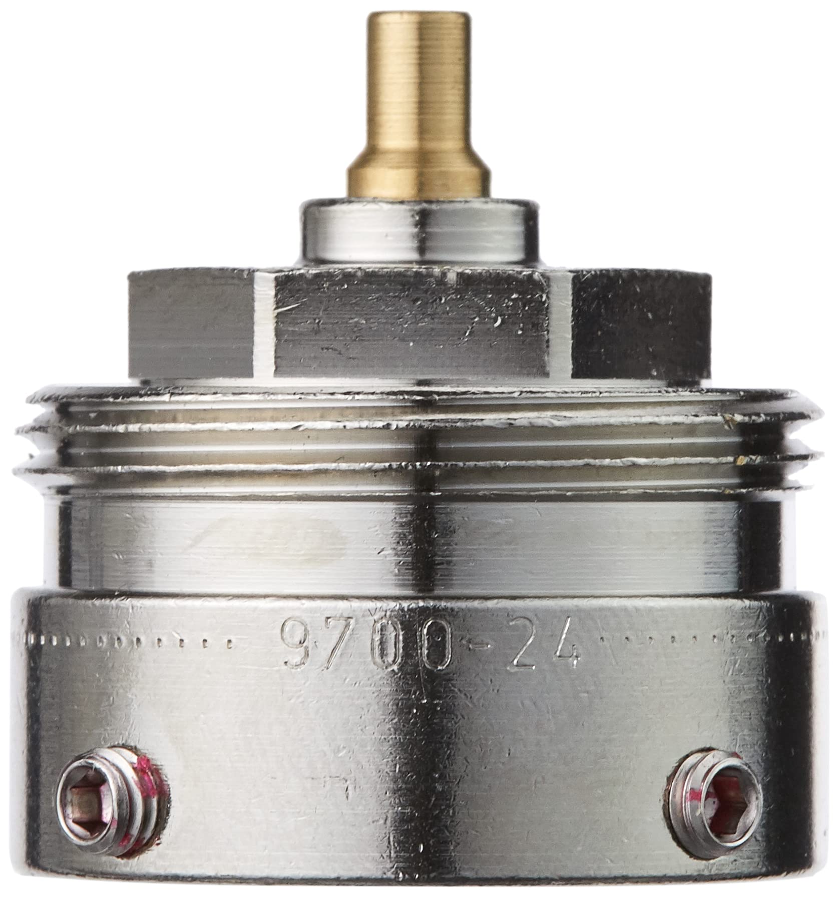 Adapter for Danfoss thermostatic heads, RAVL valves 24 mm, screw thread M30 x 1.5
