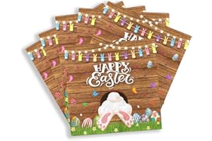 GREHUMOR Easter Party Napkins Decoration-Happy Easter Supplies,40pcs Bunny Egg Paper Disposable Napkins for Spring Theme Easter Decoration