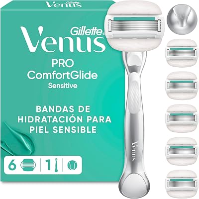 Comfortglide Sensitive Maquinilla de Afeitar + 6 Recambios