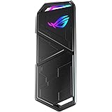 ASUS ROG STRIX Arion Aluminum Alloy M.2 NVMe SSD External Portable Enclosure Case Adapter, USB 3.2 Gen 2 Type-C (10 Gbps), US