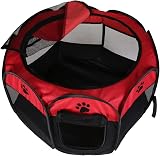 Youyijia Portable Pet Playpen 91x91x58cm Foldable Waterpoof Indoor Outdoor view 5