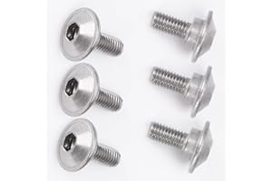 GZDLMOTO 6 Pcs M5 x12.5mm Motorcycle Fairing Bolts Seat Bolt Body Shell Stainless Steel Fairing Screws Kits For Suzuki GSXR600 GSXR750 GSXR1000 GSX1300R GSR600 GSR750 SV650
