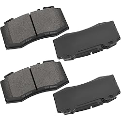 cciyu D847 Front Semi-Metallic Disc Brake Pads Kit