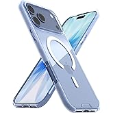 Smartish® iPhone 17 Pro Max MagSafe Clear Case - Gripmunk Magnetic Slim Case [Lightweight + Protective] Anti-Yellowing Thin Grip Clear Cover for Apple iPhone 17 Pro Max - Clearly Clear