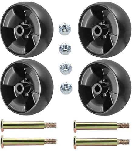 Stens 210-132 Deck Wheel, Grasshopper 484230,Black