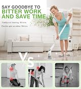 Luctry Electric Spin Scrubber Cordless Adjustable Extension Arm 4 Brush Heads view 2