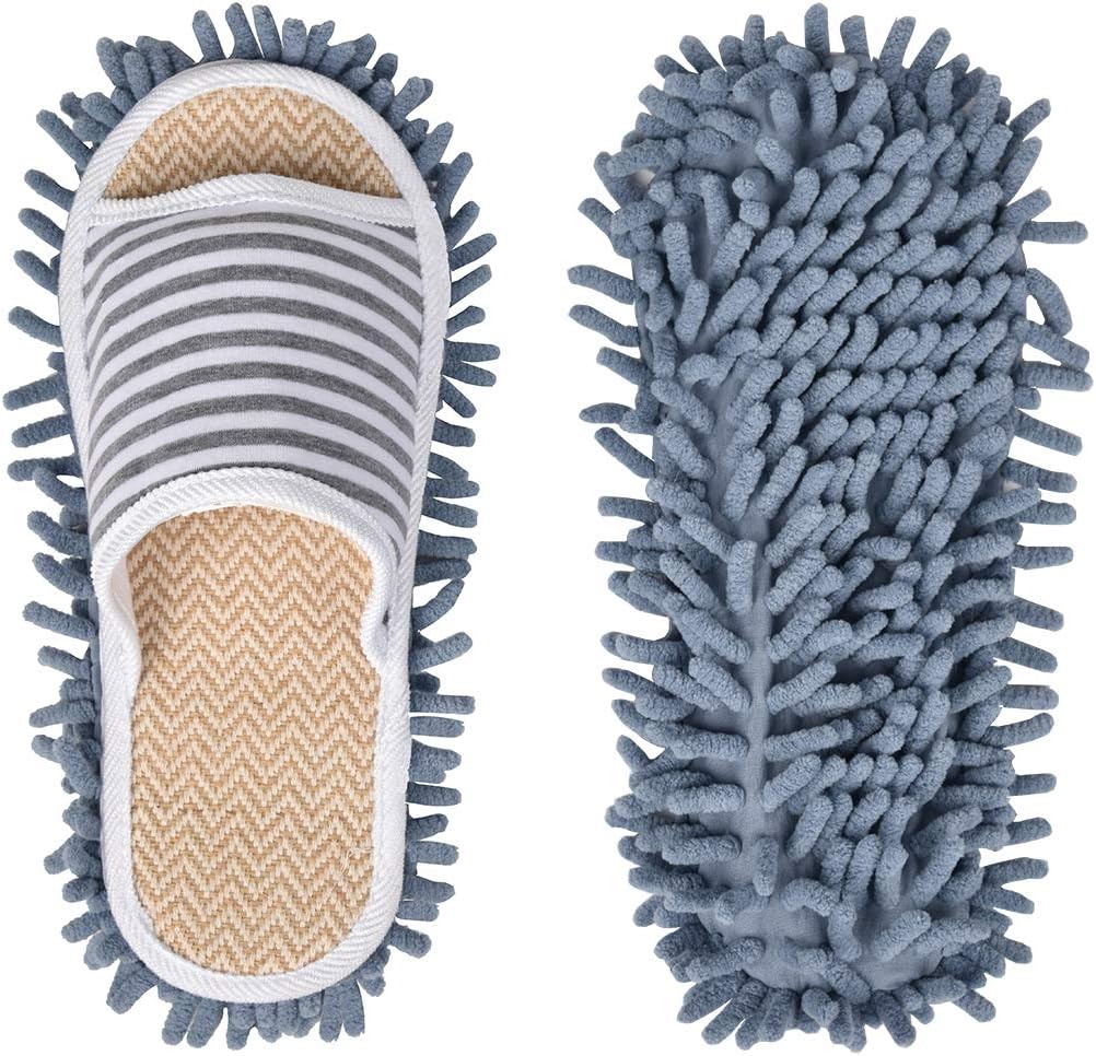 Microfiber Slippers Unisex Floor Cleaning Mop Men and Women House