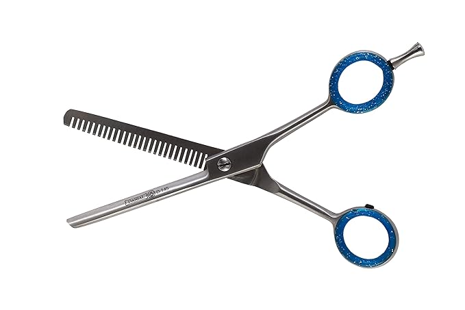 Quake Scissors for Hair Cutting Thinning Professional Salon Barber SINGLE THINNING SCISSORS SHEARS Smooth Finger Rings Hair Thinning Men Women