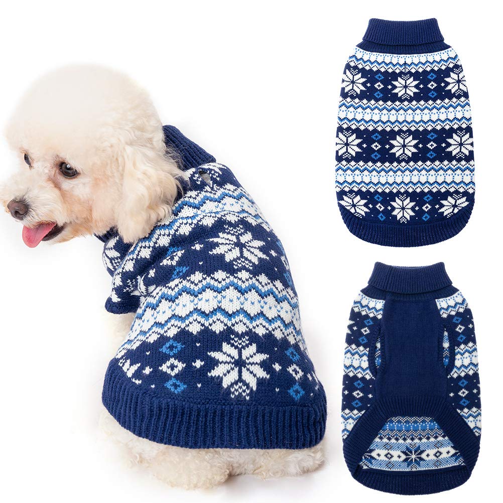 KOOLTAIL Turtleneck Dog Jumper, Soft Sweater Coat, Warm & Comfortable Dog Knit Winter Clothes Outfit โ image 1