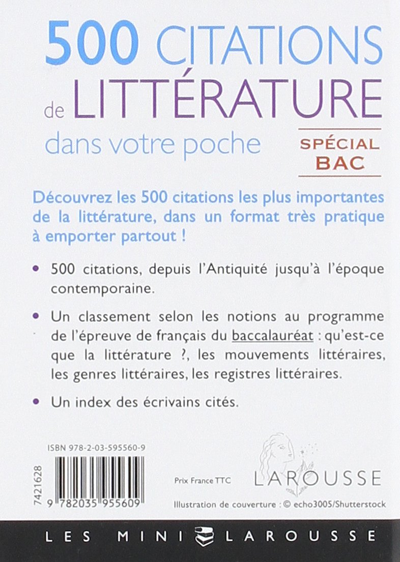 500 Citations De Francais Dans Votre Poche La Ds Votre Poc Amazon Co Uk Babic Laurence Jannuska Cecile Books