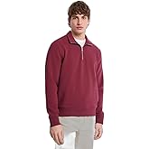 Michael Kors Men's Solid Textured Quarter Zip
