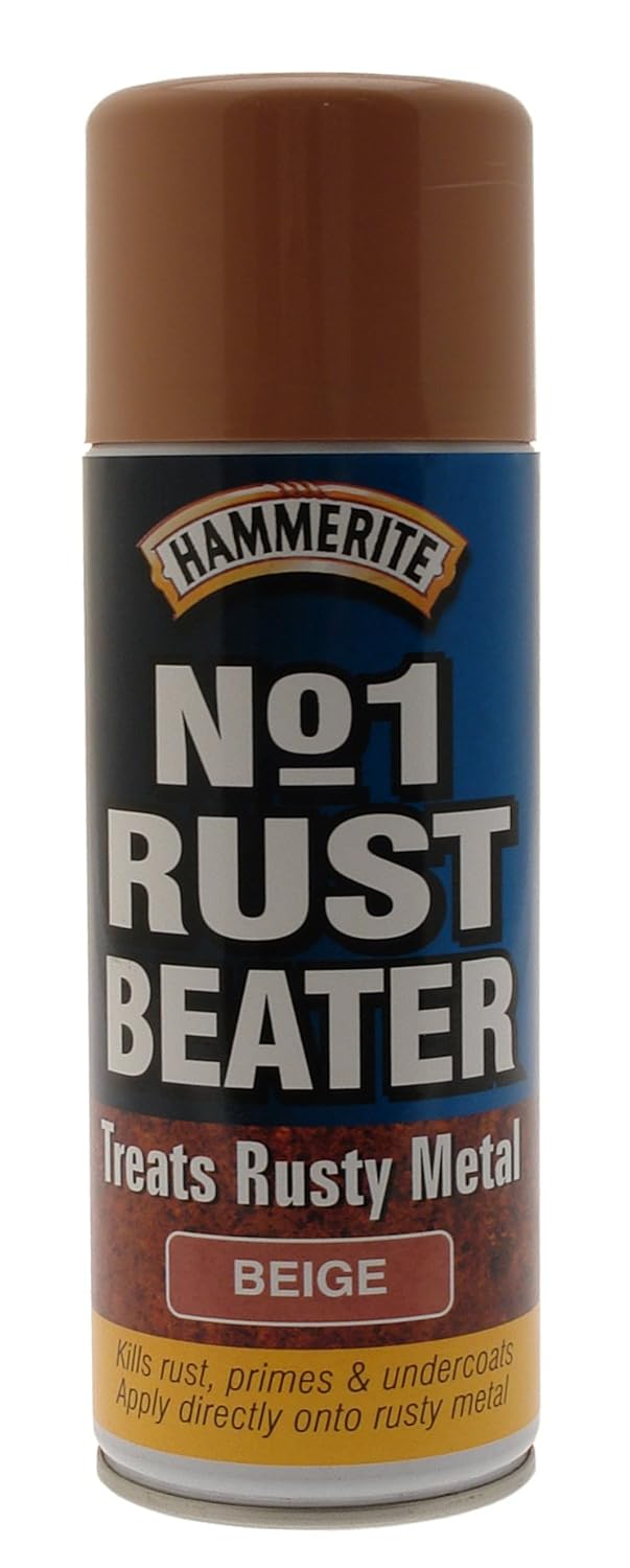 Hammerite 5092873 No.1 Rust Beater Beige Aerosol (400ml) Amazon.co.uk