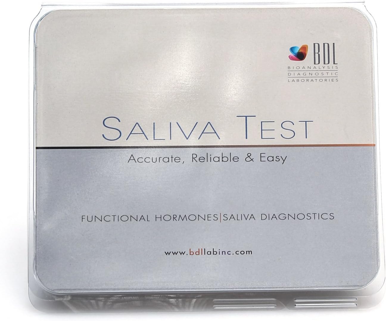 Saliva Test Kit - Adrenal Dysfunction Hormone Imbalance Testing - for Male/Female