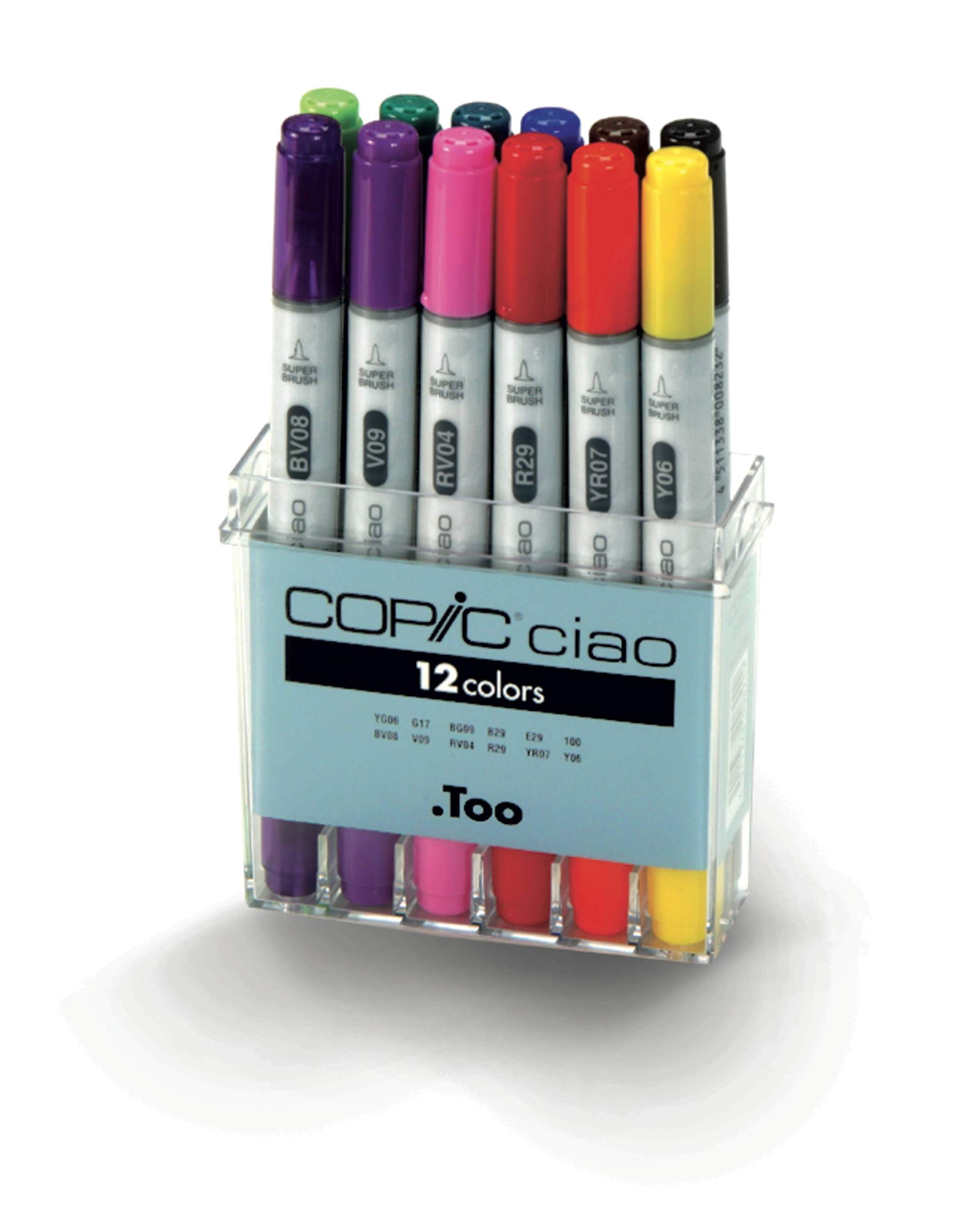 COPIC - Essentiels Set of 12 Ciao Markers