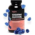 LEGION Creatine Monohydrate Gummies - Clean Creatine Chewables for Muscle Gain, Improving Endurance & Post Workout Recovery - Creatine Supplement for Maximum Absorption (150 Sour Blue Raspberry)