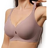 Women No Underwire Wave Bras Seamless Full Coverage Push Up Wireless Bra Supportive Bralettes Comfortable Lift Everyday Bras