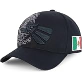 Trendy Apparel Shop XXL Hecho En Mexico Eagle 3D Embroidered Structured Baseball Cap