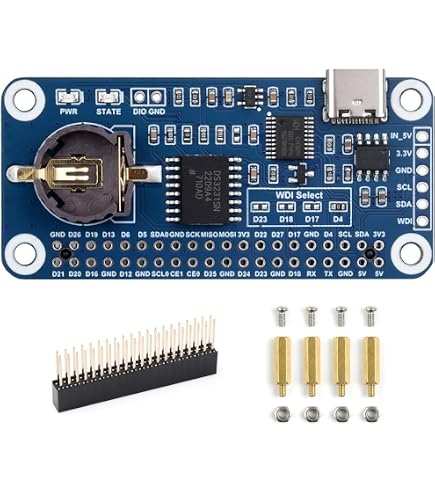 Modulo Orologio In Tempo Reale DS3231 I2C 3.3V/5V Per Arduino E Raspberry Pi