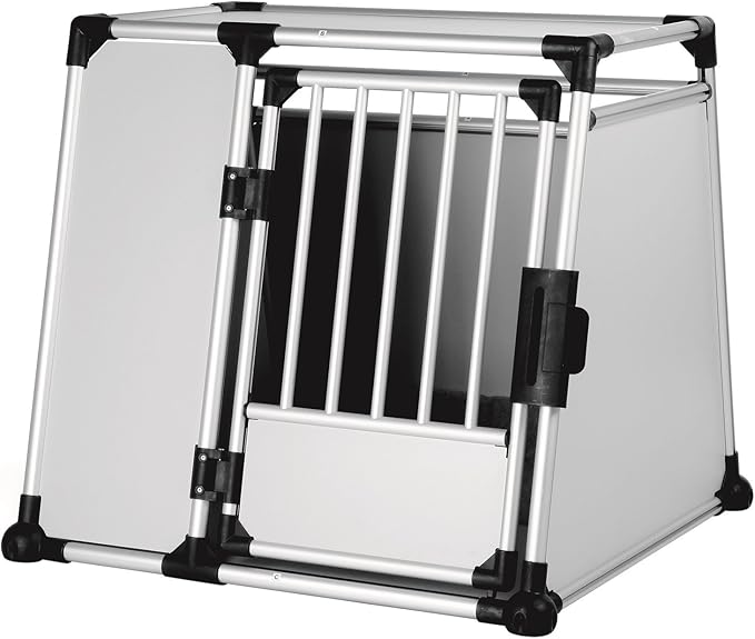 Jaula Transporte, Aluminio, 93x65x81 cm: Amazon.es: Productos para mascotas