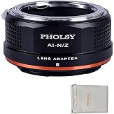 PHOLSY Lens Mount Adapter Compatible with Nikon F Lens and Nikon Z Camera | FTZ, Manual Mount Converter Compatible with Nikon F to Nikon Z, AI to Z, Nikon F to Z
