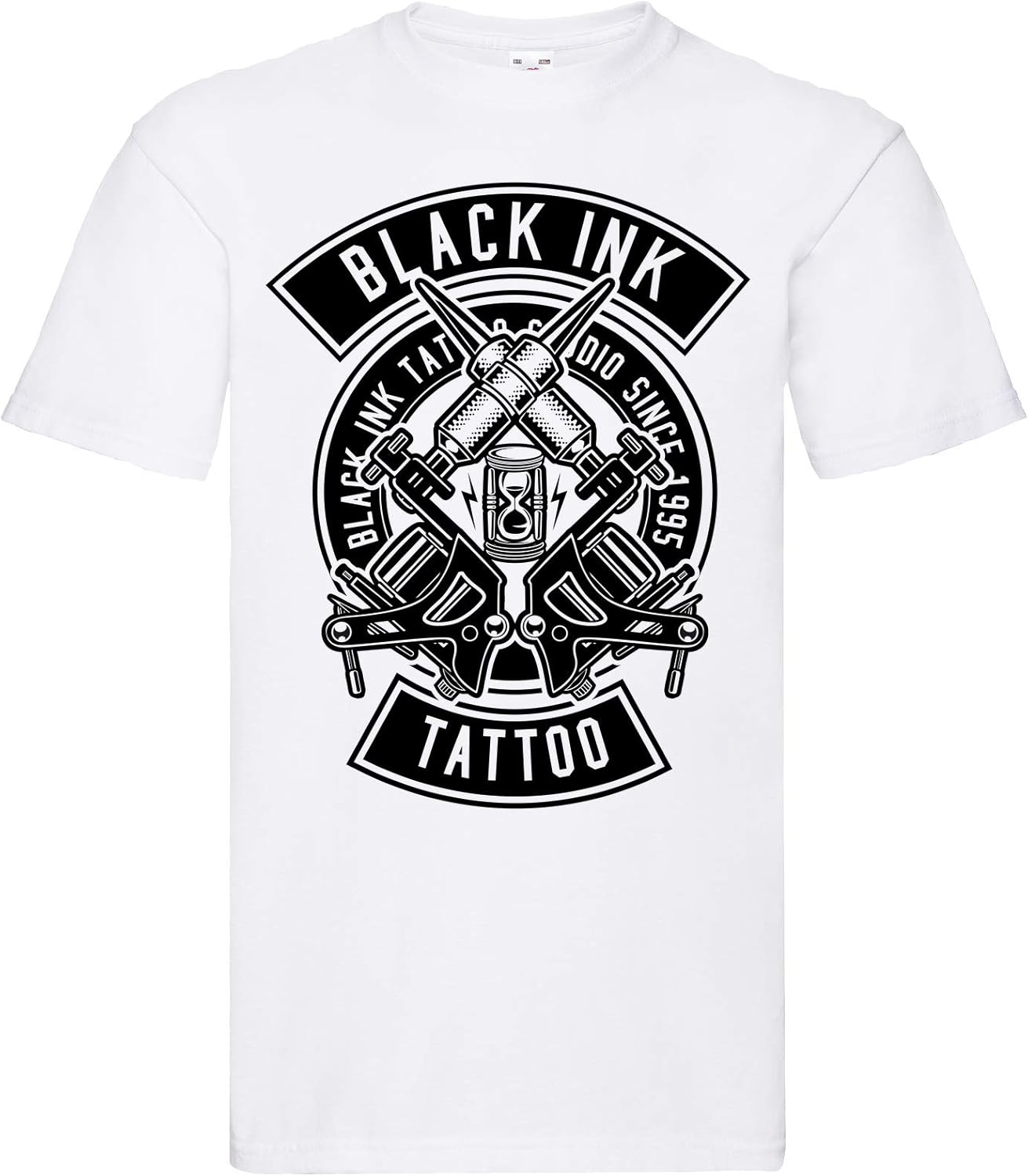 Kiwi Print - Tatuaje de Tinta, Color Negro Gris Blanco XXL: Amazon ...