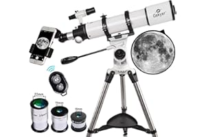 Gskyer Telescope 600x90mm AZ Astronomical Refractor Telescope for Adults Astronomy, German Technology Scope