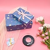Topeedy Blue Star Pattern Wrapping Paper Roll 43cm x 15m Kraft Gift Wrap view 7