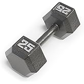 Marcy Hammertone Cast Iron Hex Dumbbell - 3 to 100 lbs. Sold Individually