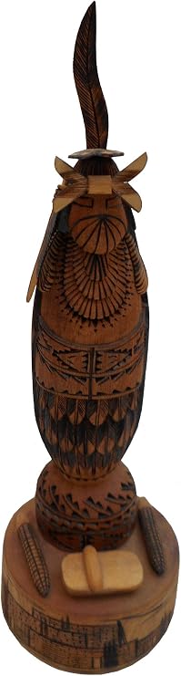 Amazon Com Navajo Long Hair Kachina By Rick Johnson Home Kitchen