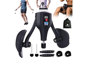 Hiyoga Thigh Trainer 0-132 lbs Adjustable Resistance Pelvic Floor Muscle Kegel Exerciser, Thigh Exerciser & Booty Trainer for Women & Men, Pelvic Floor Exercise Workout Machine