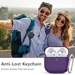 Ljusmicker for AirPods 4 Case Cover 2024 with