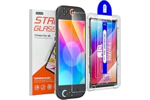 iPLYGAM Tempered Glass Screen Protector for Nintendo Switch 2, HD Clear 9H Ultra-Tough Hard Screen Protector, Anti-Scratch, Bubble-Free, Switch 2 Accessories Tempered Glass Screen Protector 1 Pack.