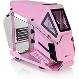 Thermaltake AH T200 Pink Helicopter Styled Open Frame Tempered Glass Swing Door USB3.1 (Gen.2) Type-C m-ATX Micro Case CA-1R4