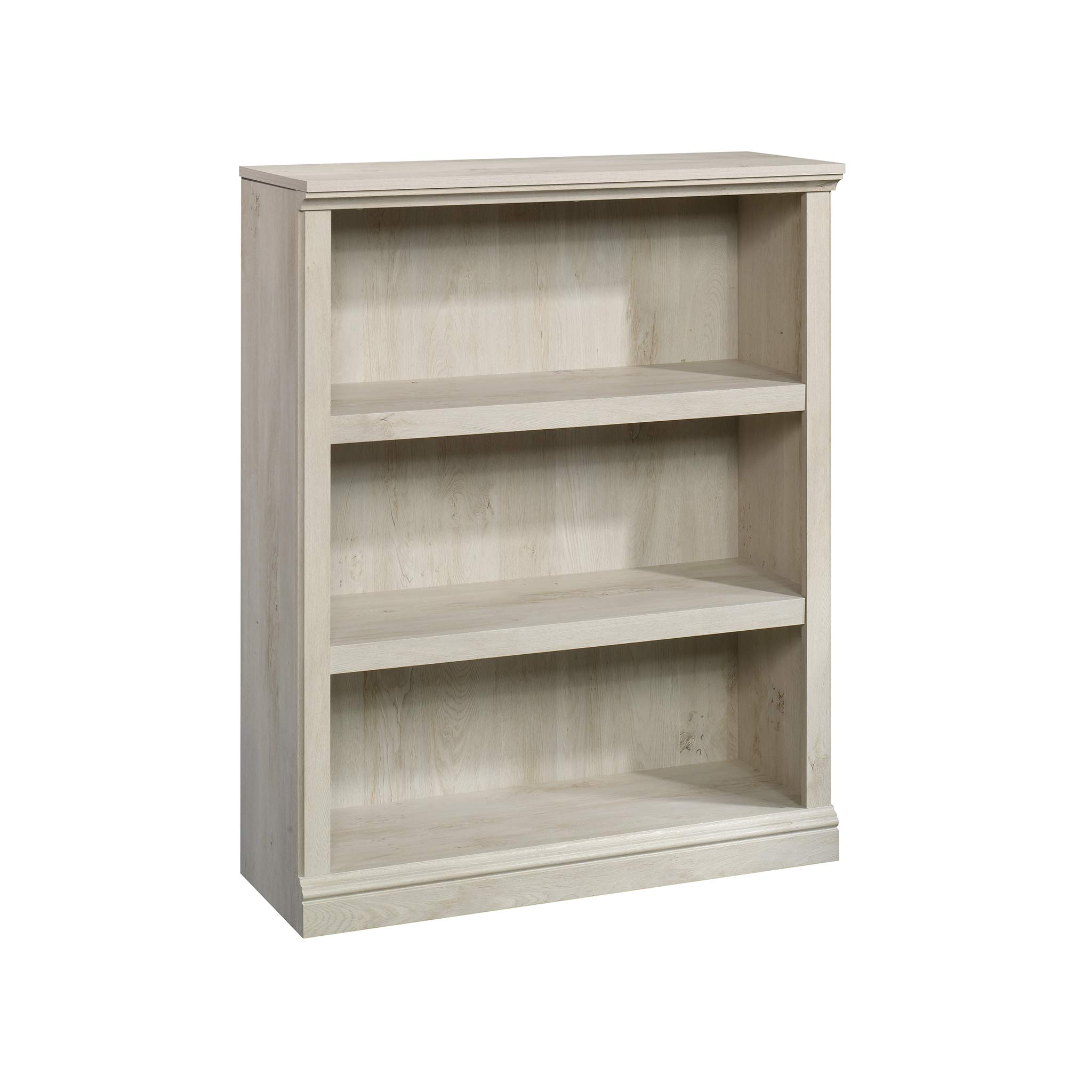 Photo 1 of Sauder Miscellaneous Storage 3-Shelf Bookcase/ book shelf, Chalked Chestnut finish
