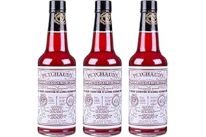 Peychaud's Aromatic Cocktail Bitters - 10 Ounce Bottle - PACK OF 3