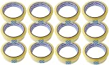 Homebay 12 Pack Clear Packing Tape 24mm x 40m Heavy Duty view 1