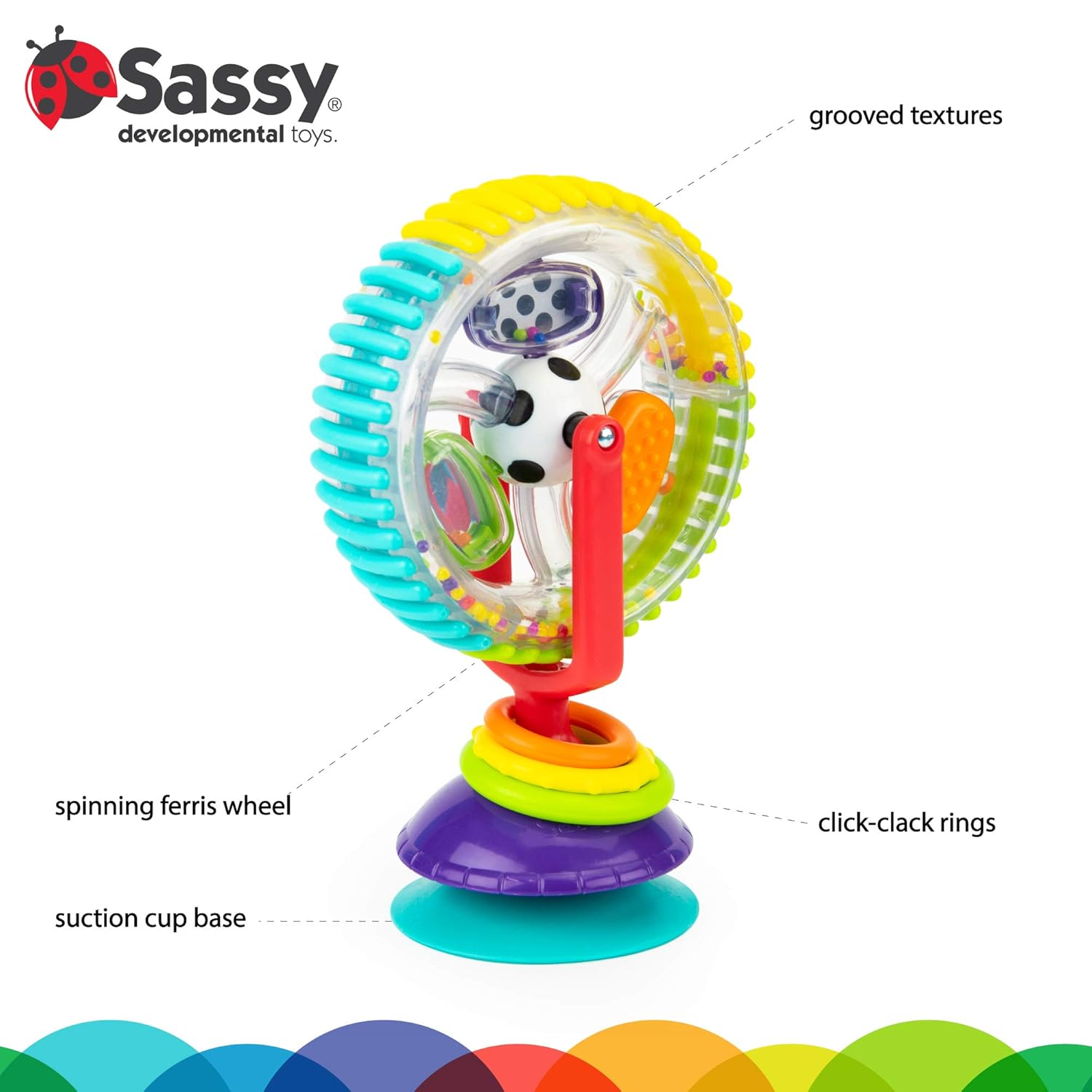 Sassy Wonder Wheel Activity Center : Baby Toys : Baby