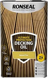 Ronseal Ultimate Protection Decking Oil Natural Pine 5L