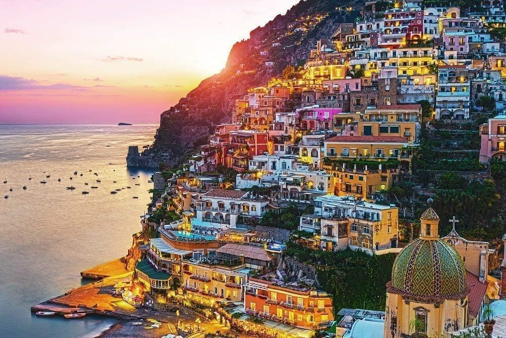 Photographs - Jeweled Coast Wall Art PRINT (Multiple Sizes, Unframed) - Memories of Positano, Italy - Amalfi Coast Gift - Mediterranean Home Decor | Travel Photography by TheWorldExplored