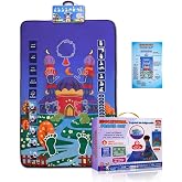 Foldable Smart Prayer Mat for Kids | Interactive Learning Rug with Voice Guidance &amp; Compass for Easy Step-by-Step Learning
