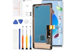 Olivechard OLED for Google Pixel 7 Pro 6.7" Display Screen +Frame (Fingerprint Cable Transfer Required) LCD Screen Replacement Display Touch Digitizer Assembly