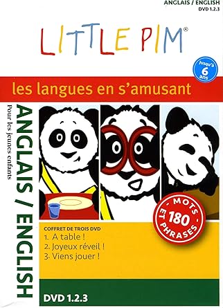 Little Pim Coffret 3 Dvd Anglais Amazon Fr Pimsleur Julia Dvd Blu Ray