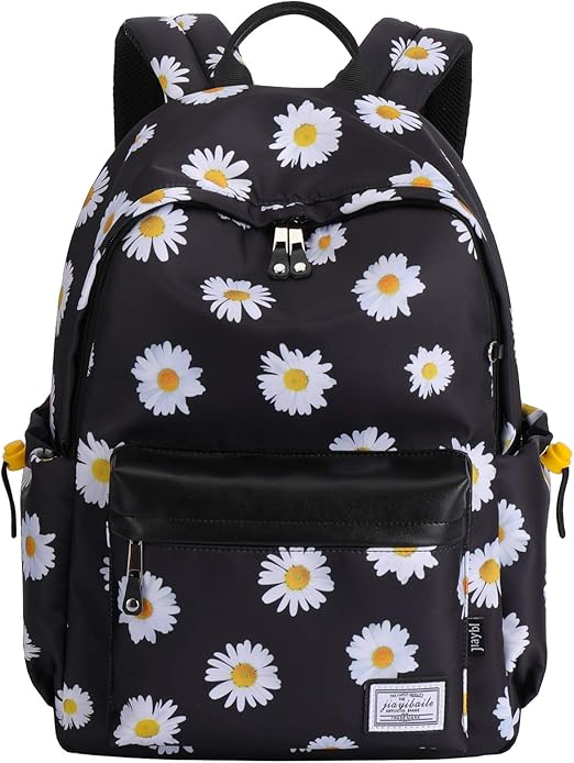 Buy Daisy Floral Backpack for Girls Women, Flower Teens School Bags