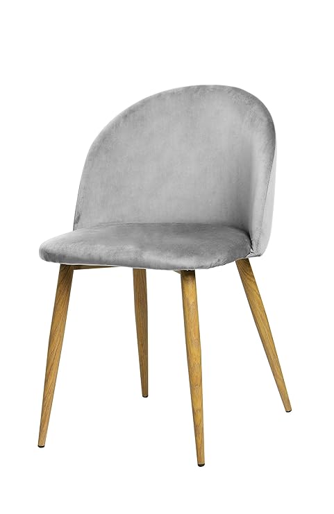 Stuhl Spanien Pedraza Esszimmer Stil Vintage Samt Grau 46 X 47 X 77 Cm Amazon De Kuche Haushalt